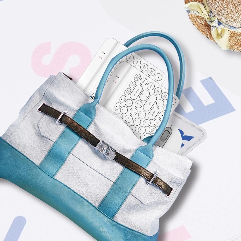 A4tech FBK30 Multi-Device QuietKey Dual Wireless Keyboard, 2.4G and Bluetooth