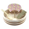 Hangiri set with 30cm diameter, 4-pieces