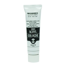 Turner acrylic gouache 40ml White