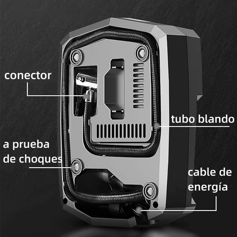 Compresor de Aire Portatil,150psi Compresor de Llantas