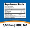 Nutricost Psyllium Husk 1500mg Per Serving, 500 Capsules - Non-GMO