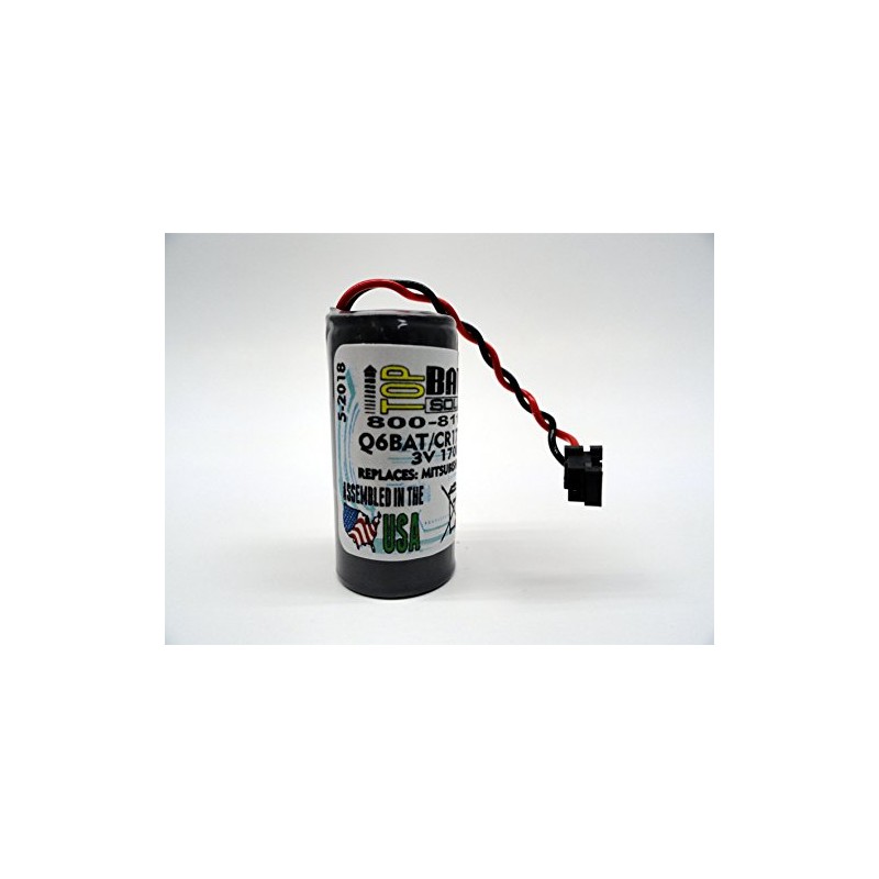 3pc Mitsubish i Q6BAT,CR17335SE-MC Battery 3.0V PLC