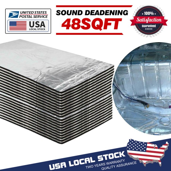 Modigt 16"x10" Car Floor Thermal Sound Deadener Heat Shield Insulation