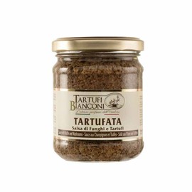 Bianconi Black Truffle Paste, Tartufibianconi, 6.3 oz (180 g), Tartufibianconi Truffle Paste, Black Truffle, Italian, Umbrian Bottle, Italian Pasta, Canapés, Mushroom Dip