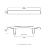Liberty P22667C-SN-C Arched Kitchen or Furniture Cabinet Pull, 3-Inch, Satin