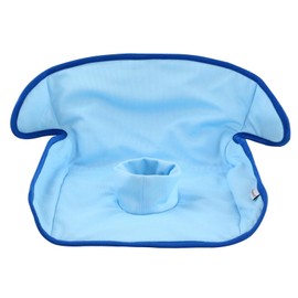 Hisprout 360 Comfort Universal Child Seat Protector Pad for Potty Training, Nappy Leaks for Toilet Training, Fit All Sizes Car Seats (Blue)