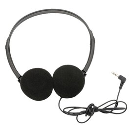 TEHAUX Headphone Earphone with Jack Noise Reduction Gaming Headset Ergonomic Design for Comfortable Long Use for Computer Guitar Applications Black