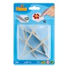 Hama Perlen 4904 Plastic Tweezers Set for Crafts with Ironing Beads, 3 Pieces, Creative Craft Fun for Children and Teenagers, Grey, Small