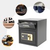1.8 Cub Security Biometric Safe Box for Business,Fingerprint Safe with