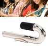 Flute Curved Head Joint Mouthpiece Replacement Metal Woodwind Instrument Accessories