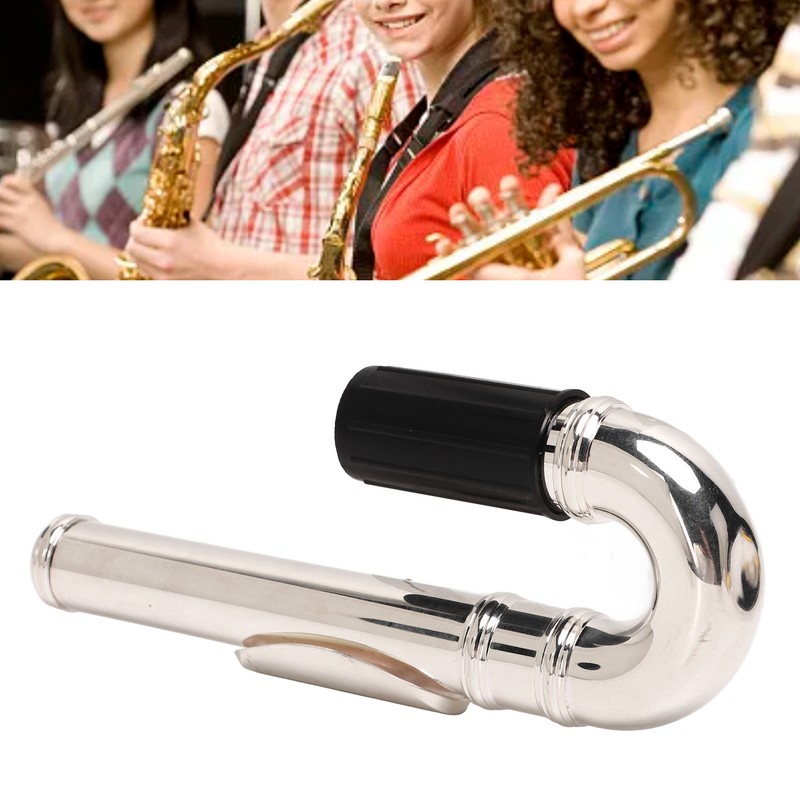Flute Curved Head Joint Mouthpiece Replacement Metal Woodwind Instrument Accessories