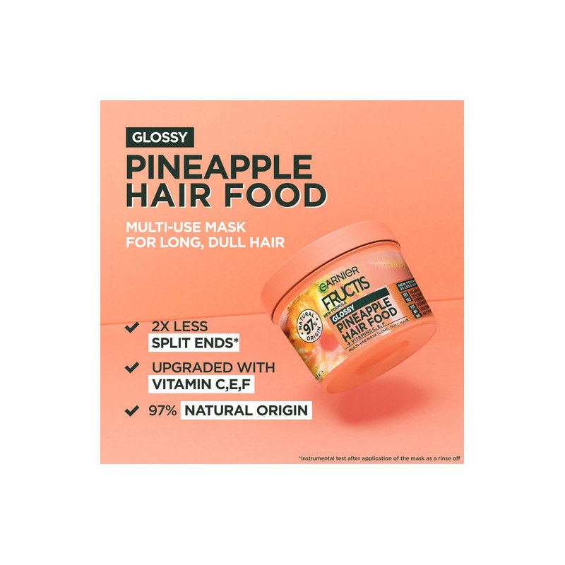 Garnier Fructis Hairfood Treatment Pineapple 390ml