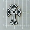 Unbranded Cross Patch Religious Symbols Embroidered Iron On Patch 2.60x1.75"