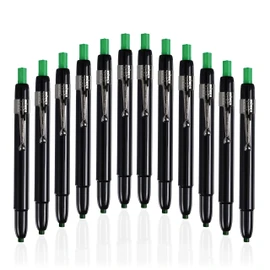 Listo 1620 Box of 12 Green Color China Markers/Grease Pencils/China Marking Pencils/Wax Pencils