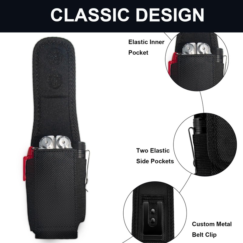 Jingzan Multitool Case Magnetic Cover Multitool Pouch Compatible with Leatherman