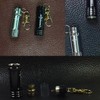 Small Flashlight Keychain Torch,2 PCS Aluminum Key Ring Torch, Bright