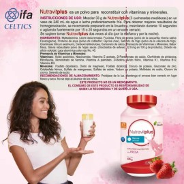 Nutravit Plus Ap Alto En Proteínas Fresa C Stevia 425g                                                                                                