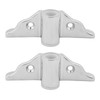 2Pcs Boat Rowlock Socket 1/2in Hole 316 Cast Stainless Steel