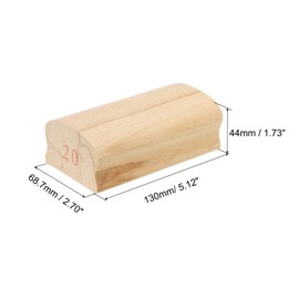 PATIKIL Radius Sanding Block Fret Leveling Fingerboard 20 Inch Guitar Tools for Acoustic or Electric Bass Guitar