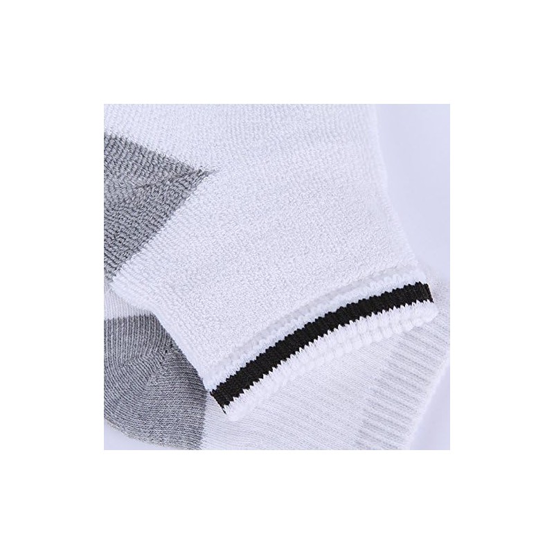 EnerWear 10P Pack Unisex Cotton Moisture Wicking Cushion Ankle Socks