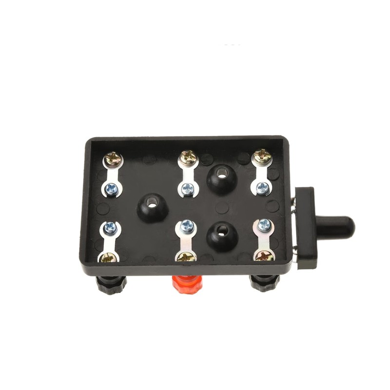 XYRSTOLR 2Pcs Educational Double Pole Knife Switch Double Pole Double