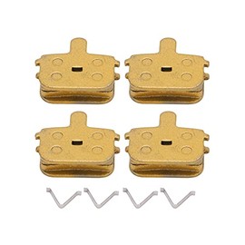 Pastillas de Freno de Bicicleta, 4 Juegos de Pastillas de Freno de Disco de Bicicleta Pastillas de Freno de Bicicleta de Montaña de Metal para Accesorios de Bicicleta M355 M446