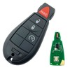 4 Buttons Keyless Remote Car Key Fob Fit for Dodge