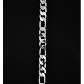 NYCFASHOINJEWELS Figaro Silver Bracelet
