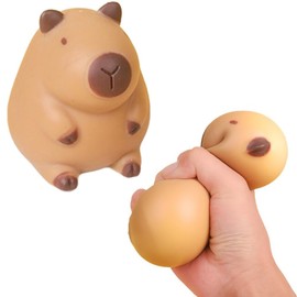 ZPSOSPZ 2PCS Stretchy Capybara Toys,Capybara Stress Toys for Kids and Adults,Stretch Capybara Toy,Stress Relief Capybara Toys Birthday Gift for Children and Adults