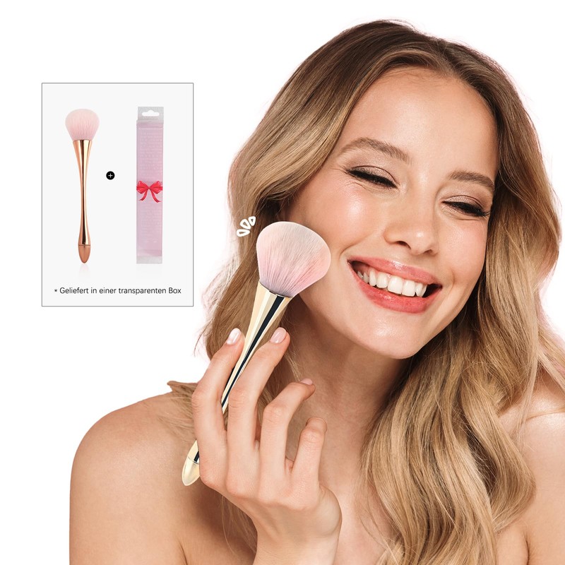 Qwesure Xixi Small Waist Large Makeup Brush Loose Powder Brush