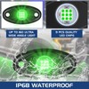 Macarrie 12 Pods Rock LED Lights for Car SUV Underglow