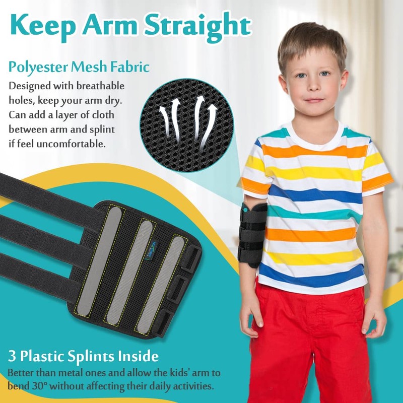 Elbow Splint Cubital Tunnel Brace Ulnar Berve Arm Immobilizer Pediatric