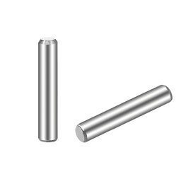sourcing map Pack of 25 Cylinder Pins 3 x 16 mm (approx. 1/8 Inch) Dowel Pin 304 Stainless Steel Wood Bunk Bed Dowel Pins Shelf Pegs Support Shelves