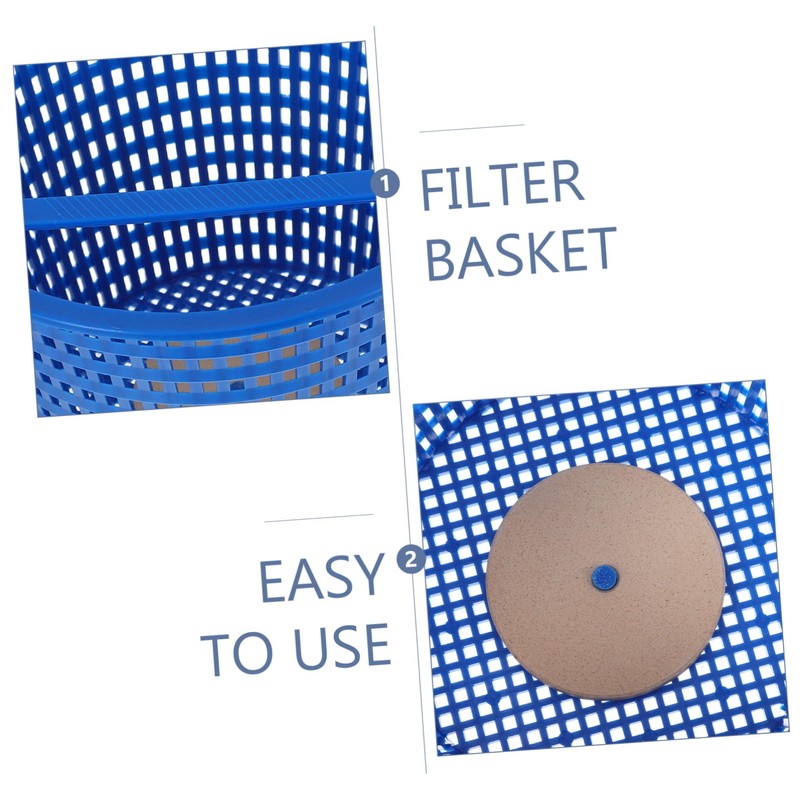 Levemolo Pool Skimmer Basket Replacement Small Plastic Filter Insert for