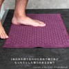 OKA Ag+ Bleach Towel Bath Mat, Approx. 15.7 x 23.6