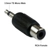 RUITEXUN RCA to 3.5mm Mono Connector, 3.5mm (1/8 inch) TS
