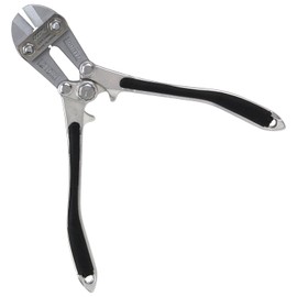 Dogyu Polished Aluminum Bolt Clipper, Curved Handle, 8.3 inches (210 mm), Silver