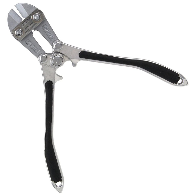 Dogyu Polished Aluminum Bolt Clipper, Curved Handle, 8.3 inches (210
