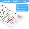 QFGasre Snellen Eye Chart Wall Chart Eye Exam Charts with