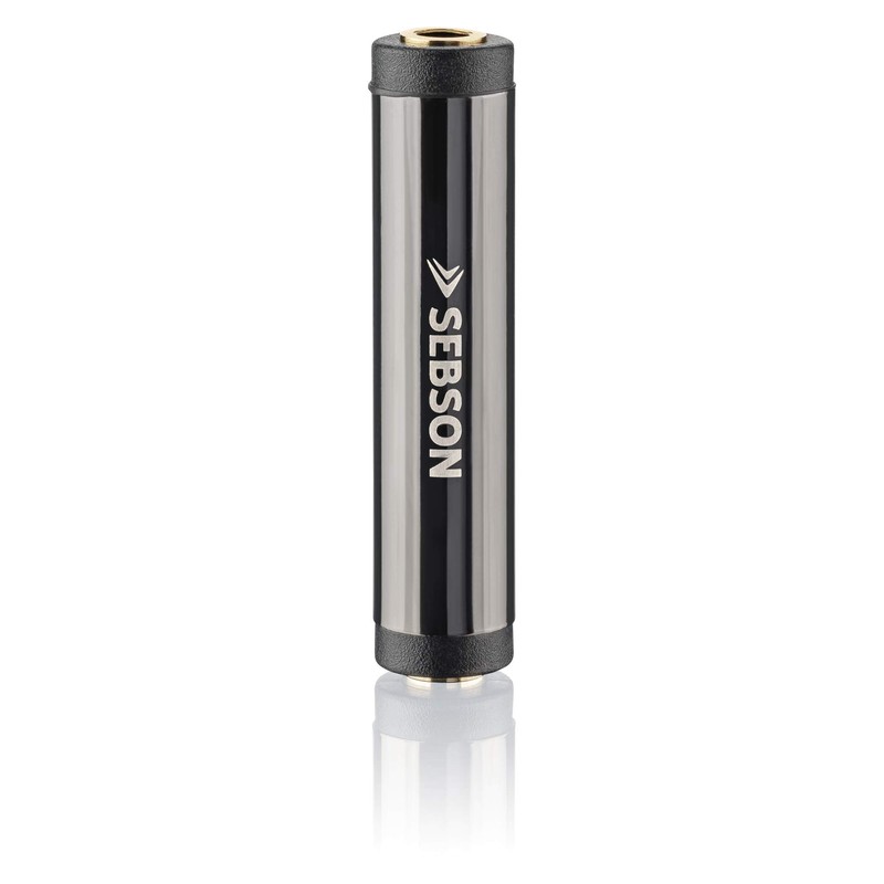 SEBSON 3.5mm to 3.5mm Coupler Stereo Jack, Female to Female,