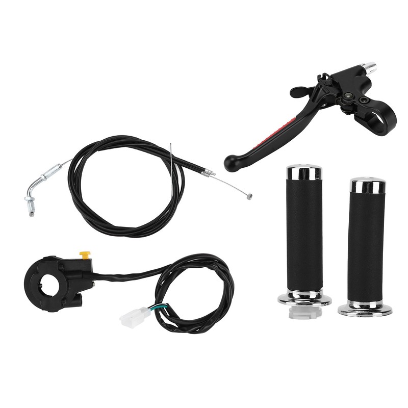 Throttle Clutch Handle Kit Waterproof Ergonomic Replacement for 49cc 60cc
