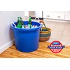 United Solutions Easy-Access Storage Rope Handle Tub, 19 Gallon, Blue,