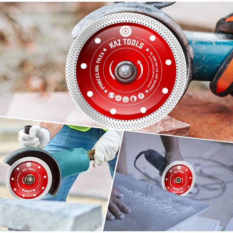 KAZ TOOLS ® 115mm Diamond Cutting Disc for Angle Grinder