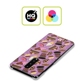 Head Case Designs Coffee Und Doughnuts Fast Food Muster Harte Rueckseiten Handyhülle Hülle Huelle kompatibel mit Oppo Reno4 SE 5G