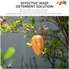 v2croft 6 Pack Wasp Nest Decoy, Hanging Fake Wasp Nest