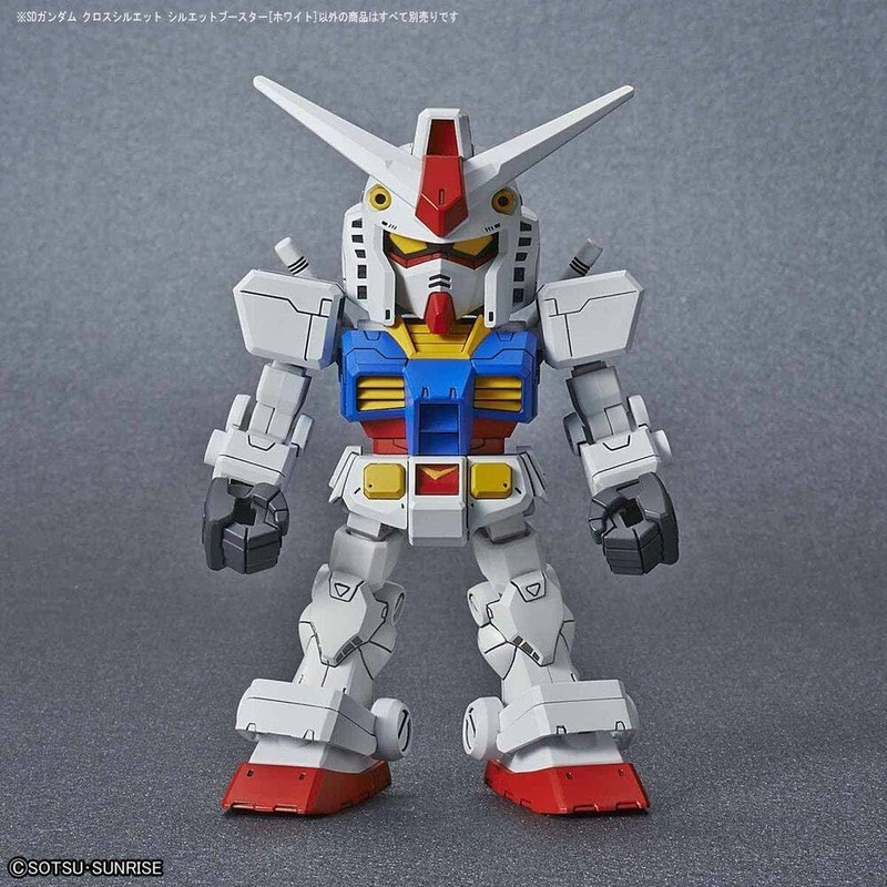 SD Gundam Cross Silhouette Silhouette Booster [White] Color Coded Plastic