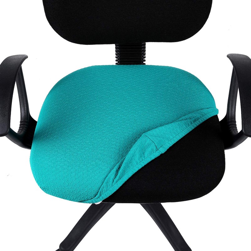 Smiry Stretch Jacquard Office Computer Chair Seat Covers, Removable Washable