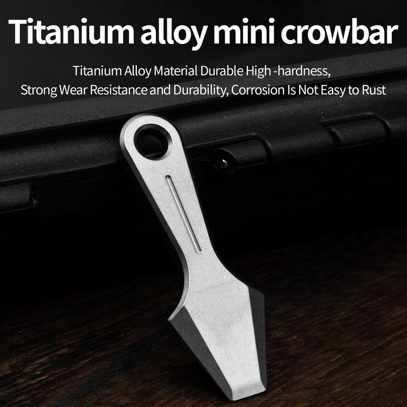 Crowbar crowbar EDC crowbar titanium crowbar mini crowbar key ring