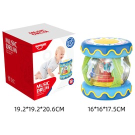 Children musical drum, kids musical play, Educational musical toy, Learning musical toy for boys and girls, Animal sounds,Nursery Rhymes, music with flashing lights Gft christmas, Birthday 18 months+