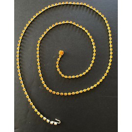 Fashion SUN CRYSTAL RHINESTONE CHAIN SKINNY FASHION BELT